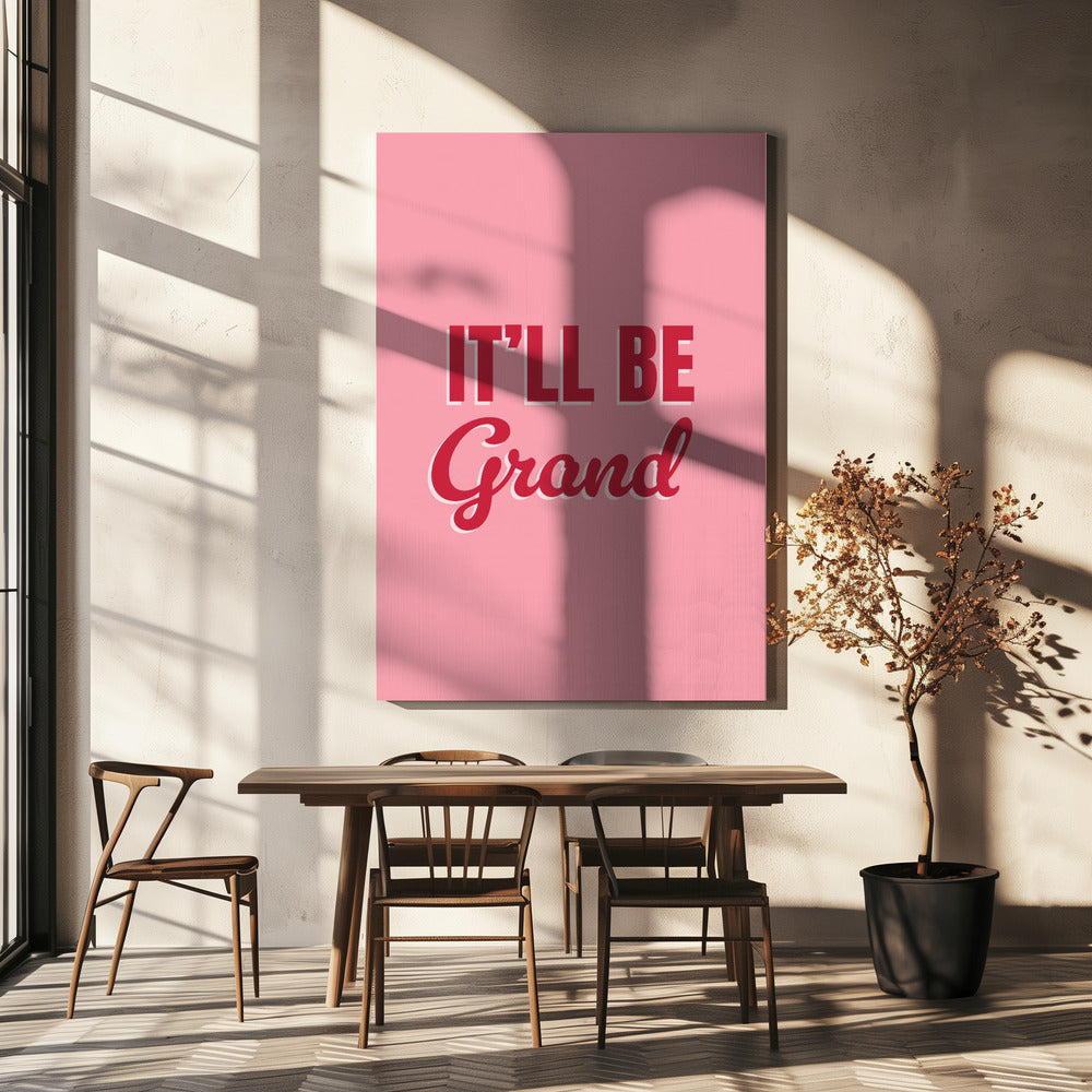 Het wordt geweldig | Canvas