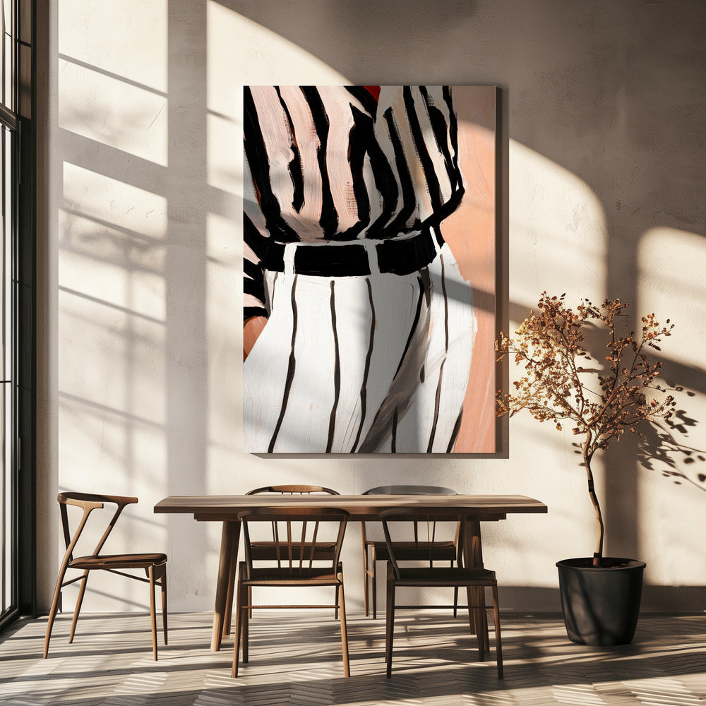Streep Elegantie | Canvas