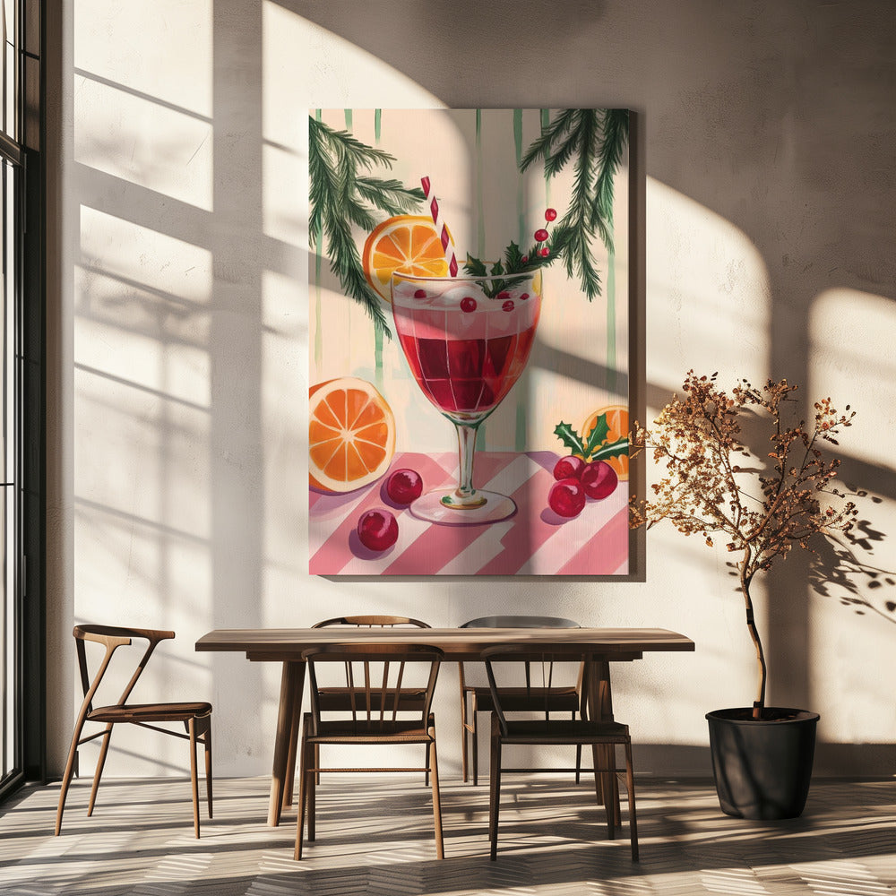 Kerst Rode Cocktail | Canvas
