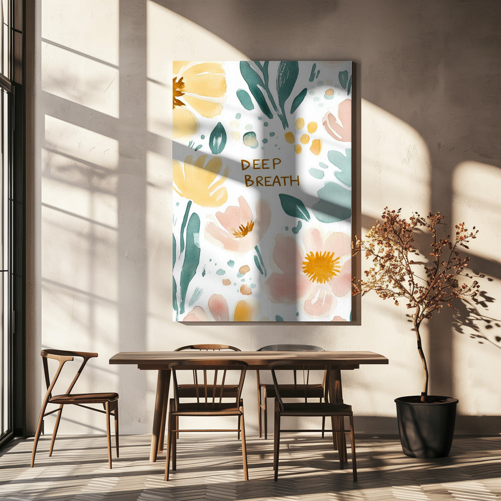 Bloemenkalmte | Canvas