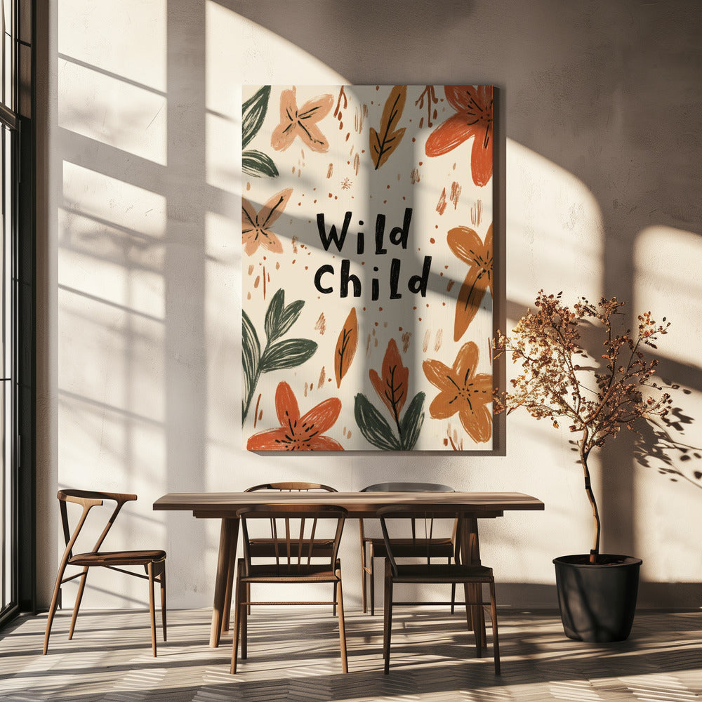 De grilligheid van de natuur | Canvas