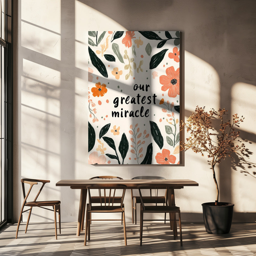 Bloemenwonder | Canvas