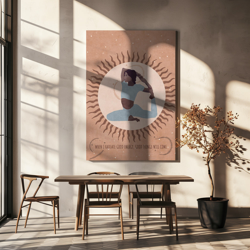 Energieke rust | Canvas