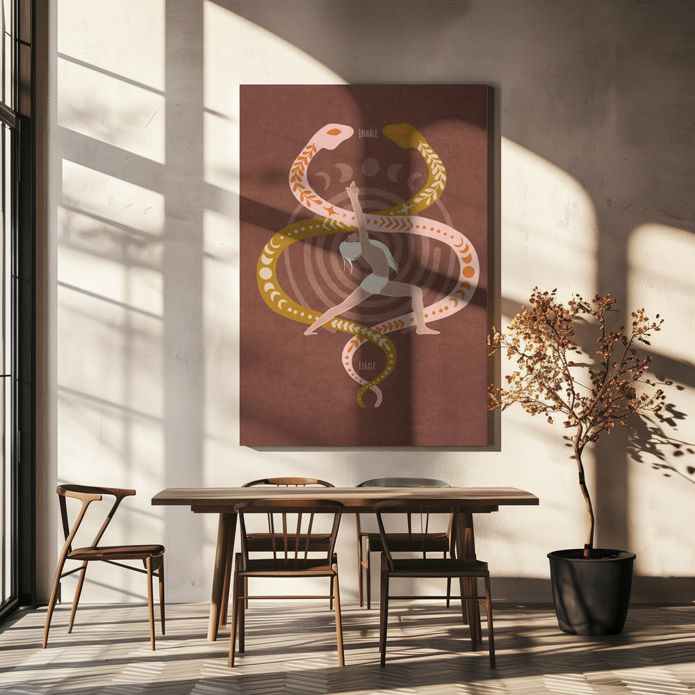 Slangenstroom Yoga | Canvas