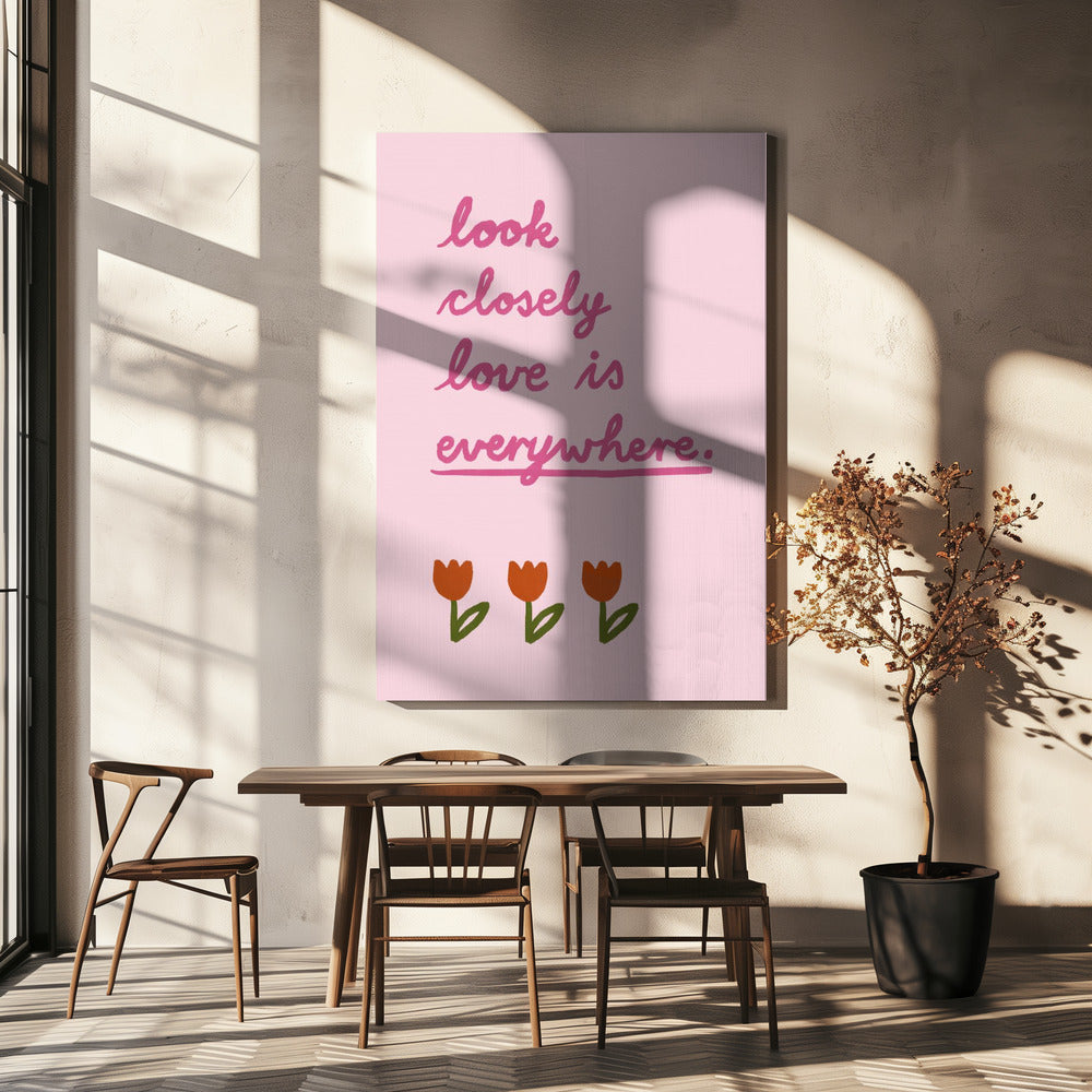 Love is everywhere 3 | Canvas