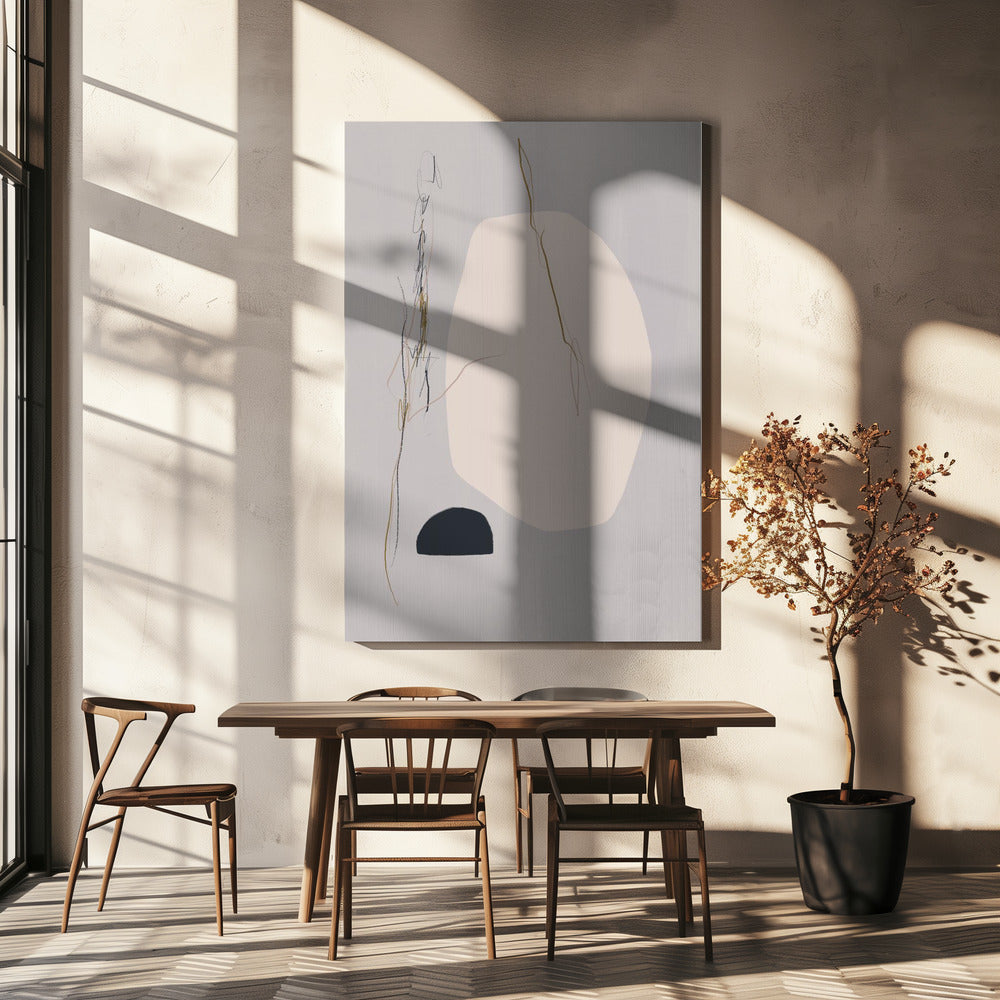 Fluisteringen van minimalisme | Canvas