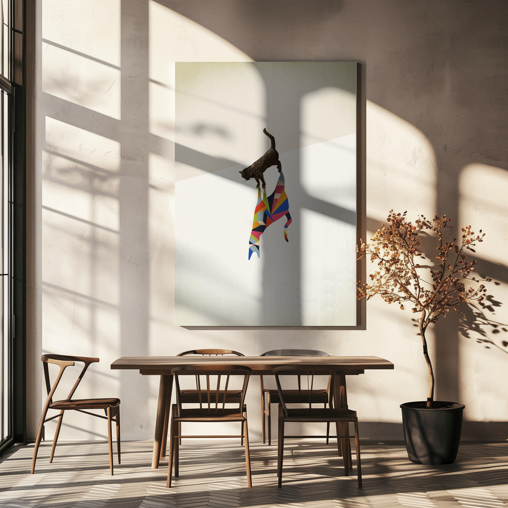 Walking Shadow, Cat | Canvas