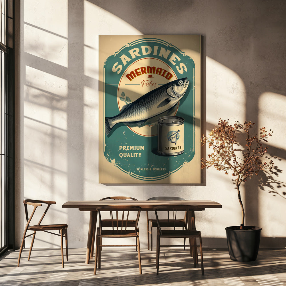 Sardientjes | Canvas