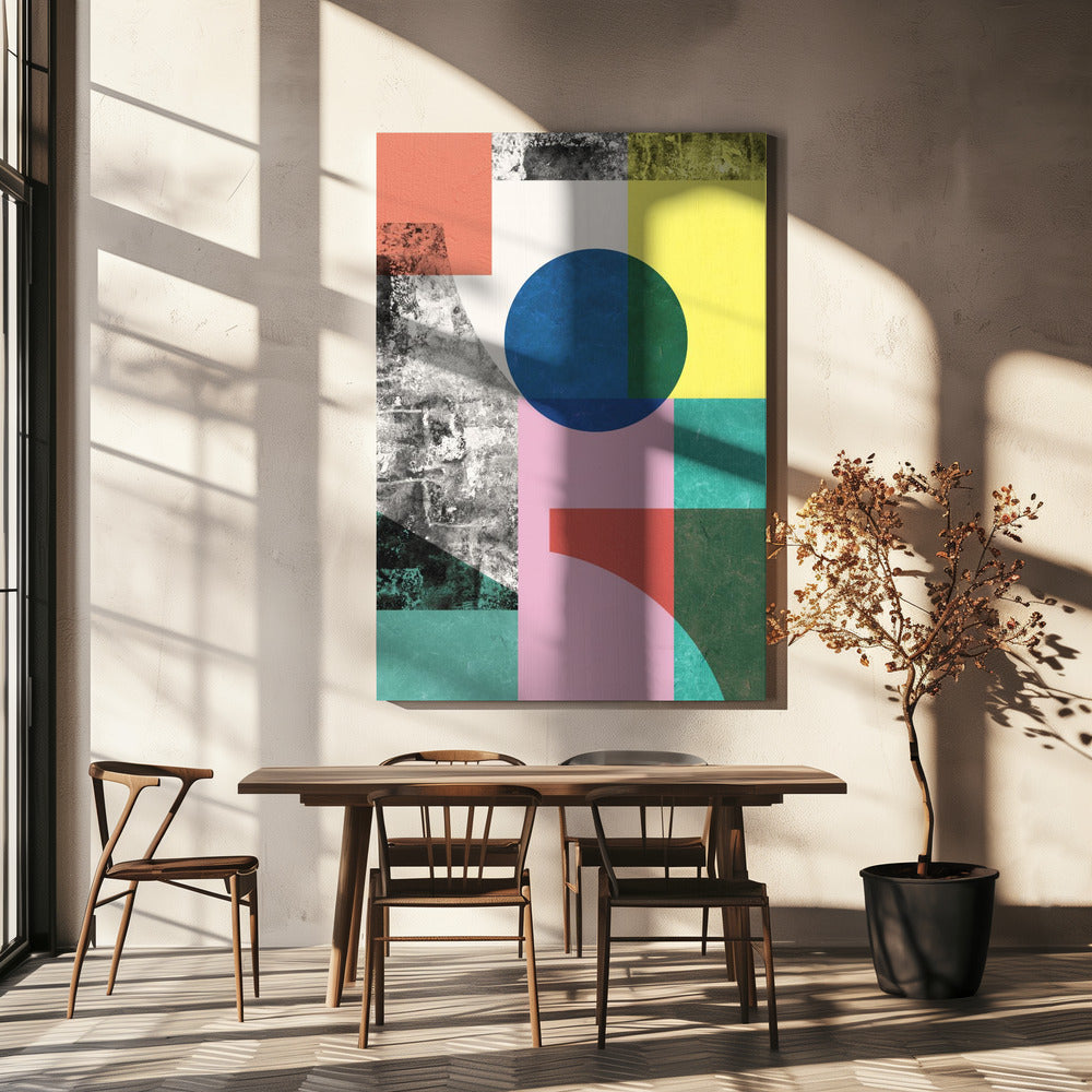 Geometrische texturen 3 | Canvas
