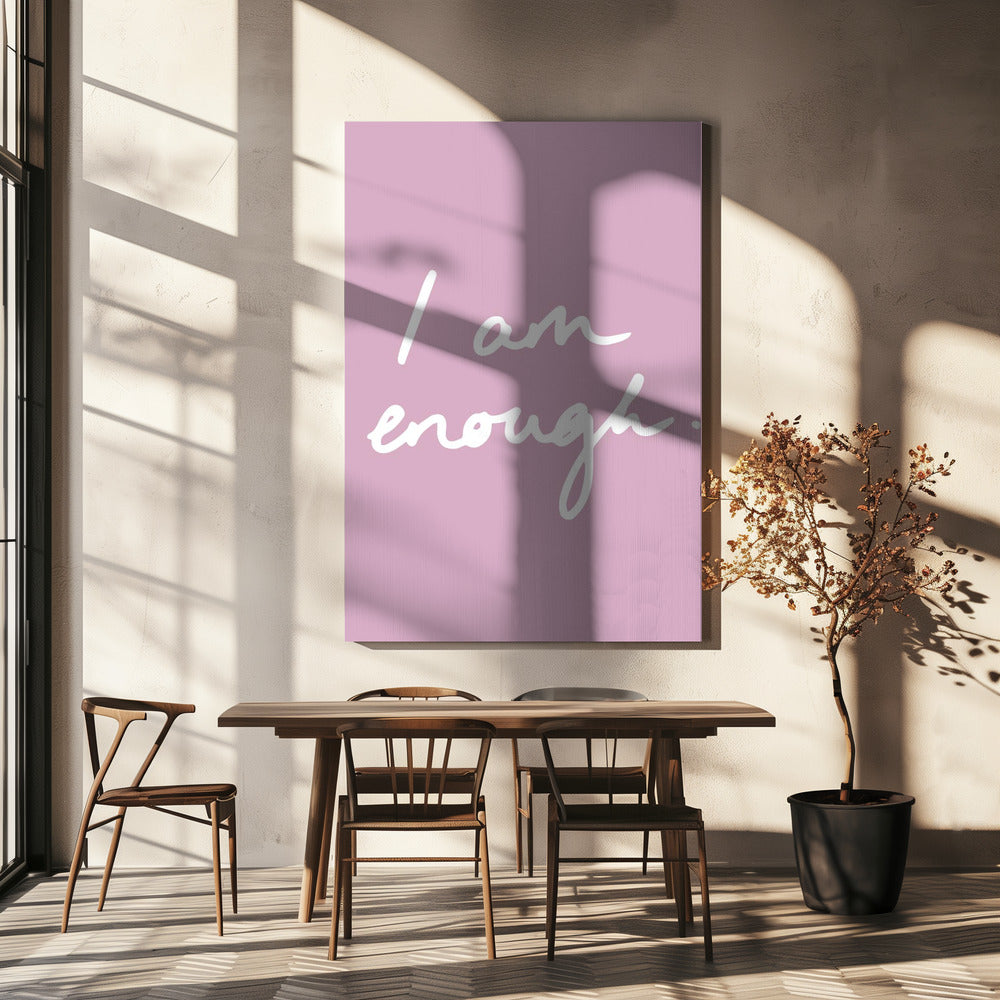 Ik ben genoeg 1 | Canvas