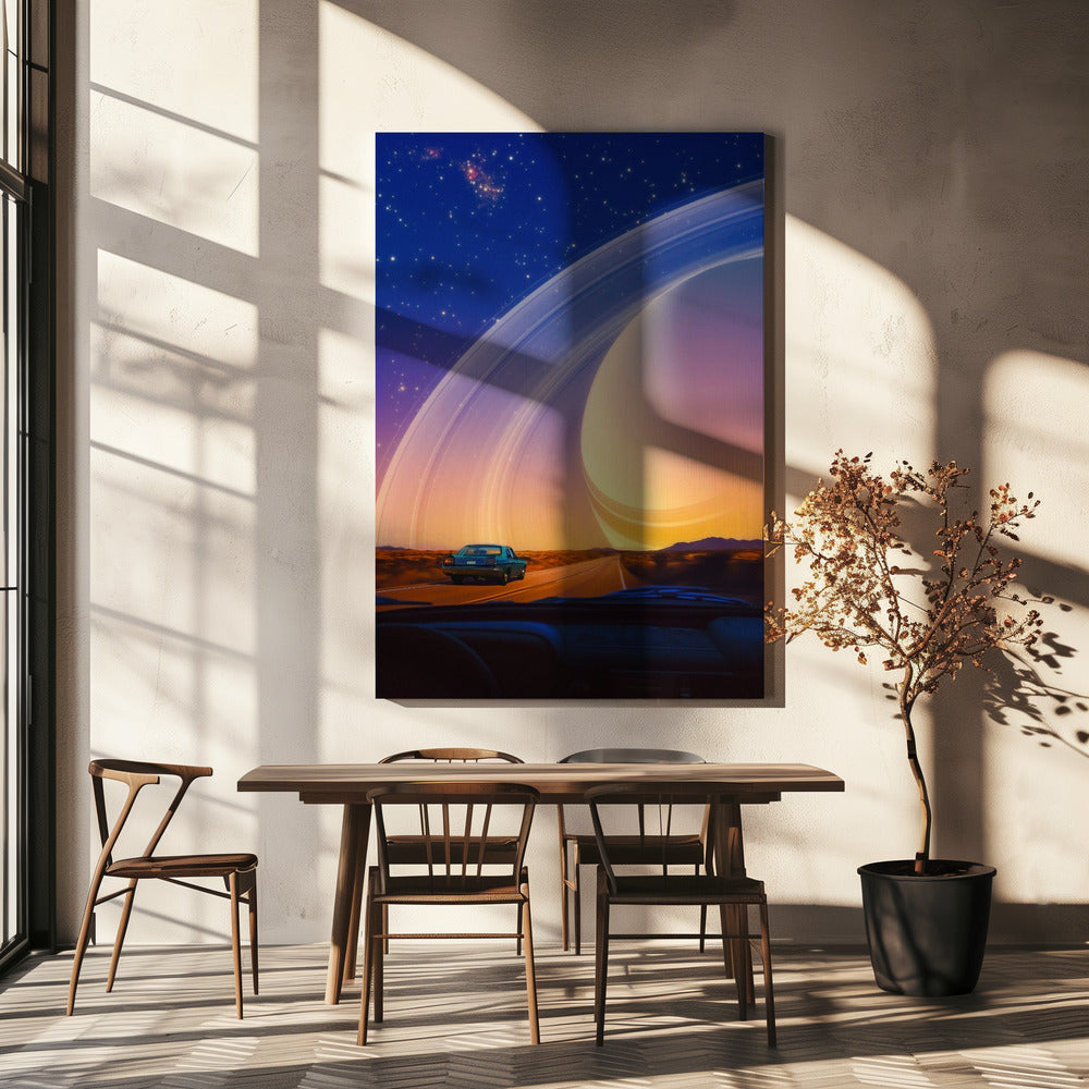 De afstand afleggen | Canvas