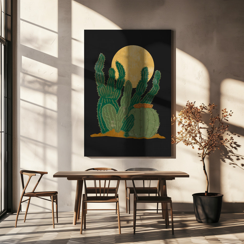 Moderne Americana en Cactus | Canvas