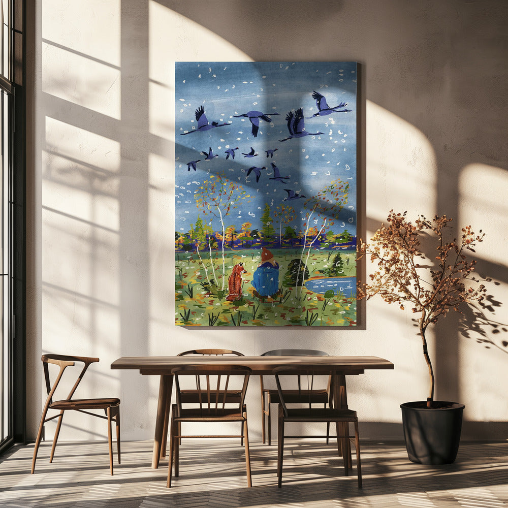 vos mijn beste vriend | Canvas