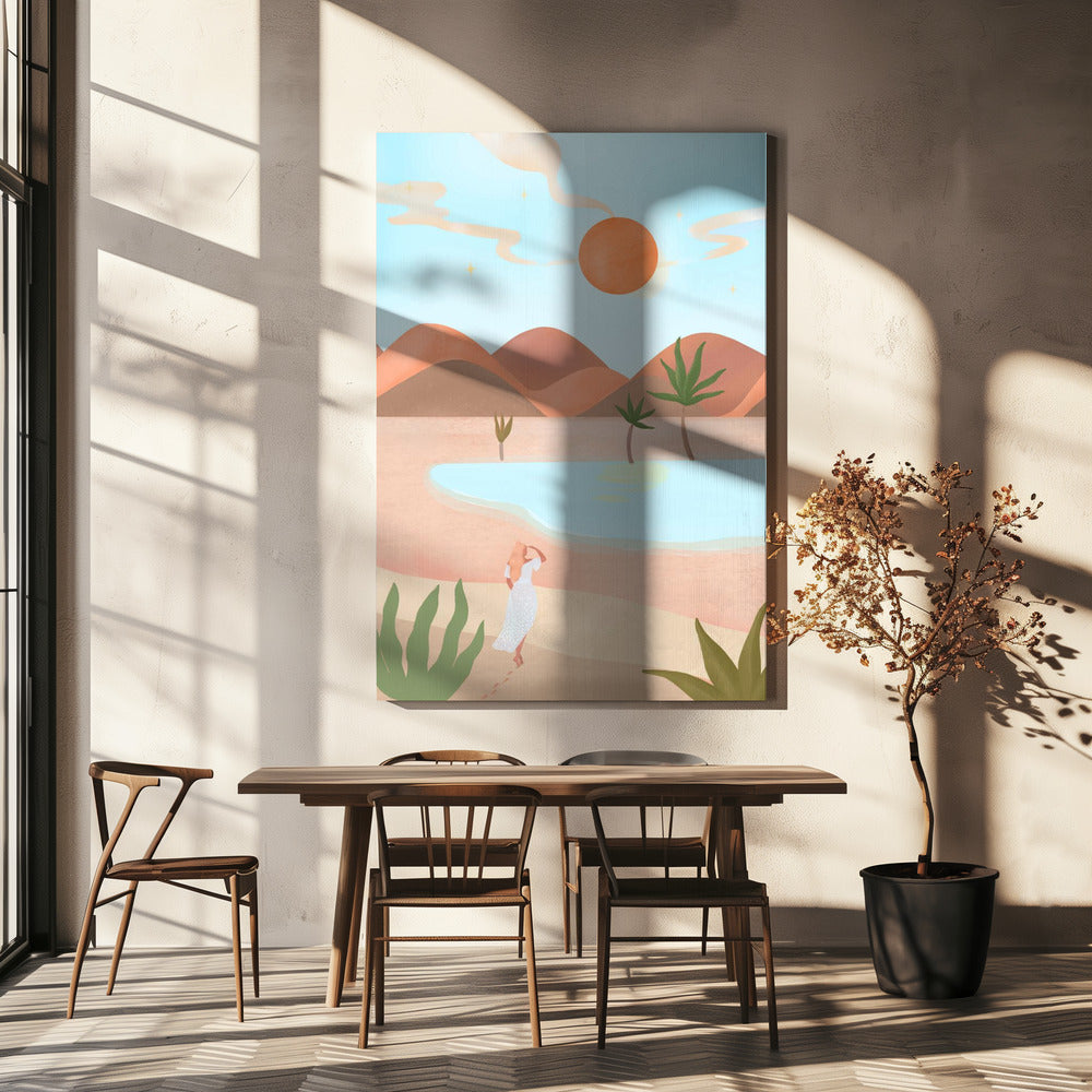 Mocha Dromen | Canvas