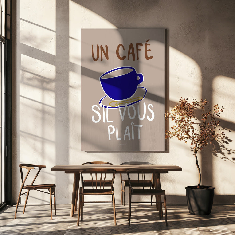 Een café | Canvas
