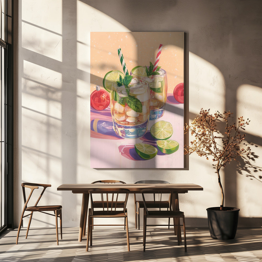 Mojito zomercocktails met limoen en munt | Canvas