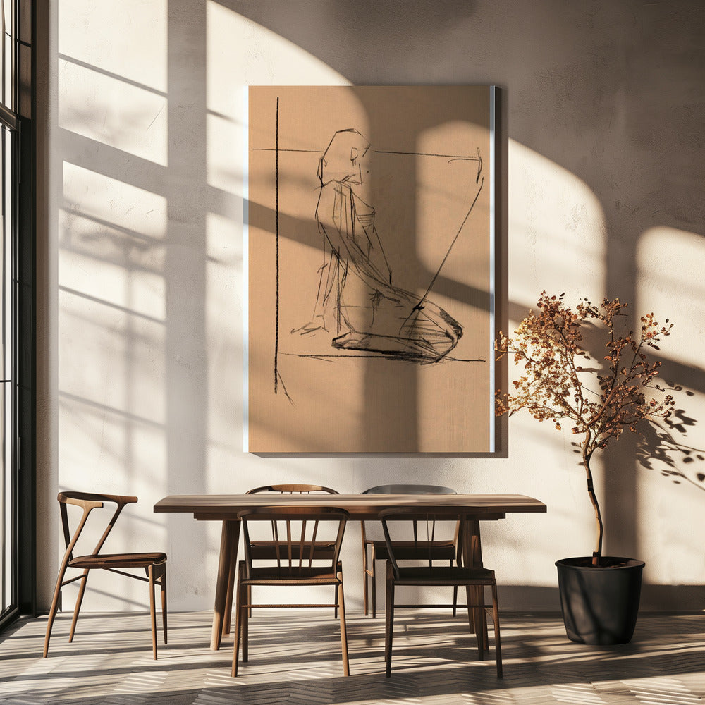 Etude Vrouwelijke No.5 | Canvas
