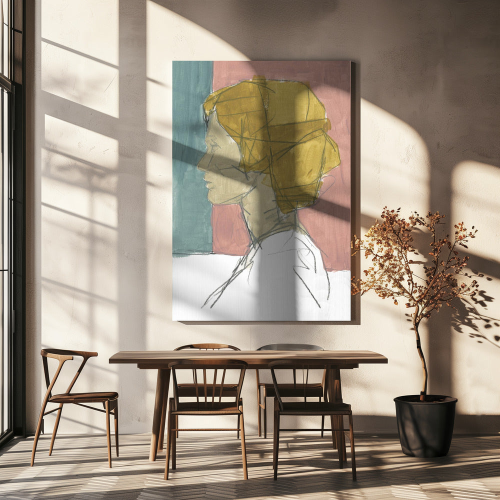 Vrouwelijke portretcollectie nr. 2 | Canvas