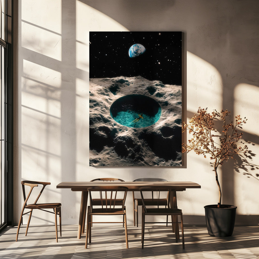 Kratervijver | Canvas