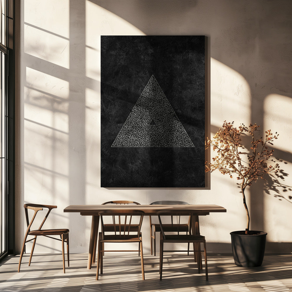 De ontsnapping uit het piramidedoolhof | Canvas