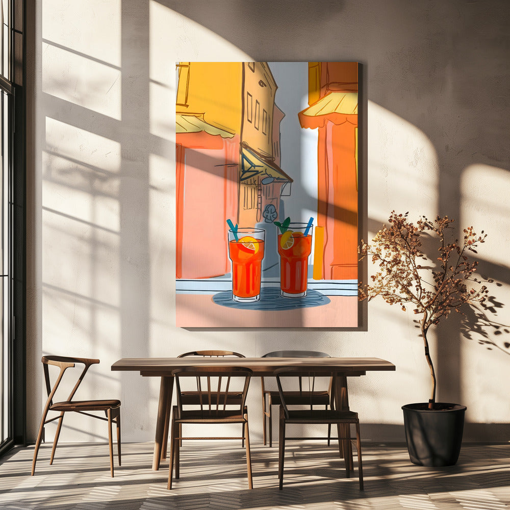 Two Aperols Please! | Canvas