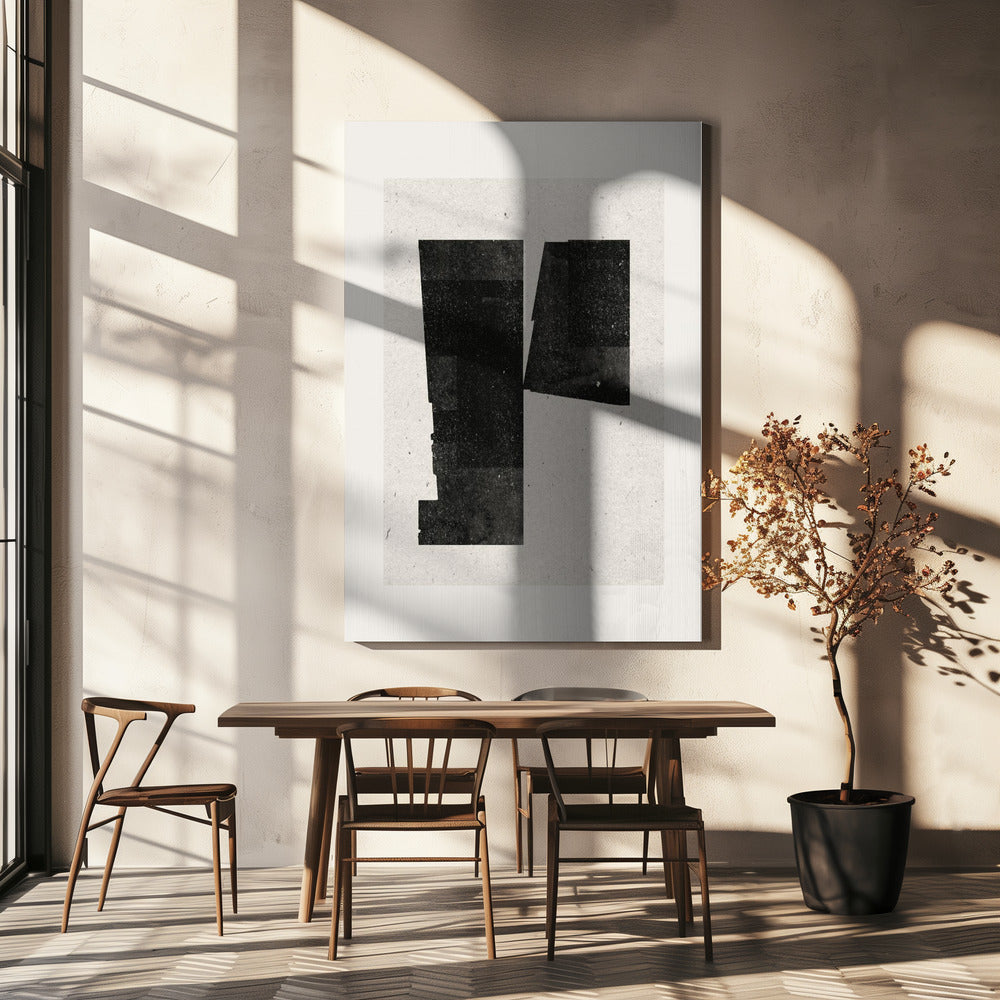 Gefragmenteerde schaduwen | Canvas