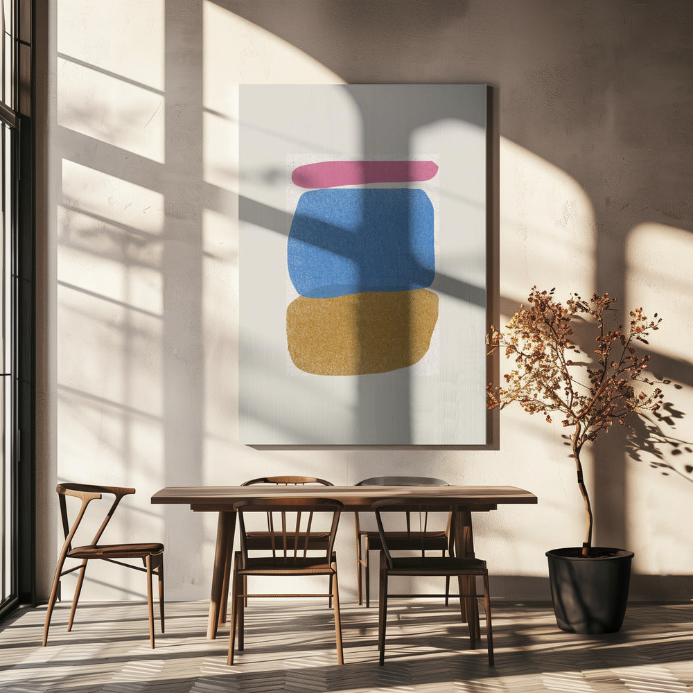 Kleurenharmonie Trio | Canvas