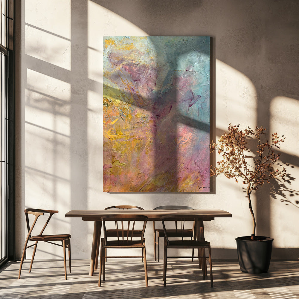 Pastelroze Dromen | Canvas