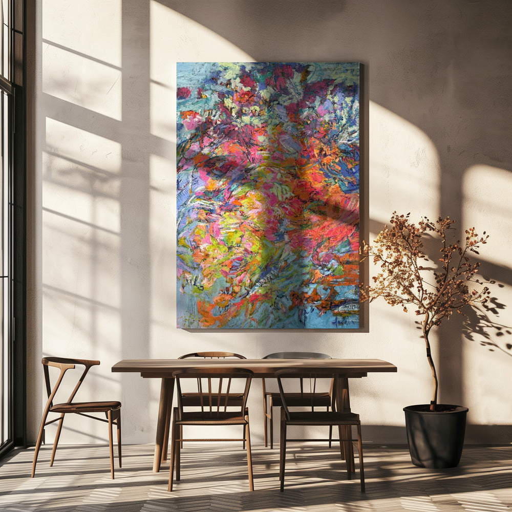 Vlam van de storm | Canvas