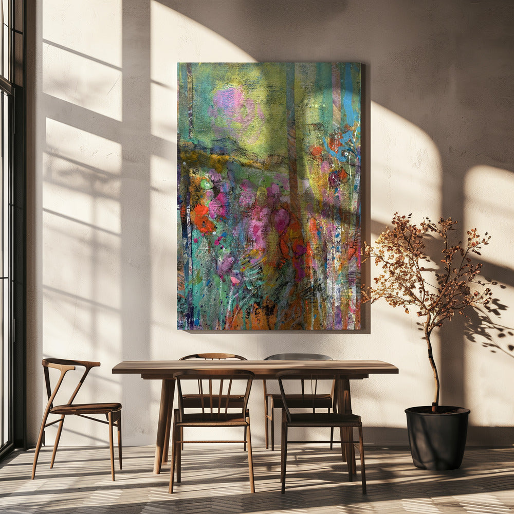 De tuin van eeuwige genade | Canvas