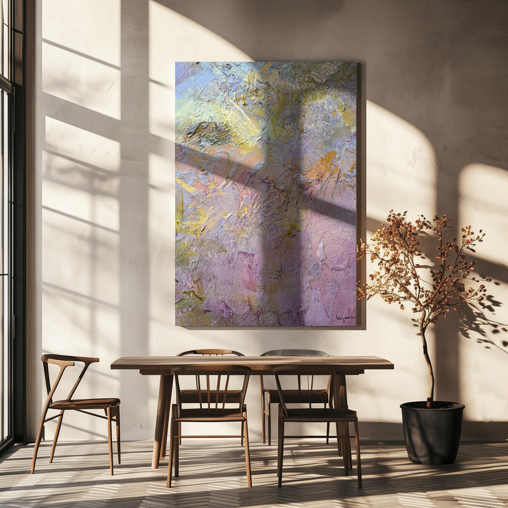 Pastellandschap | Canvas