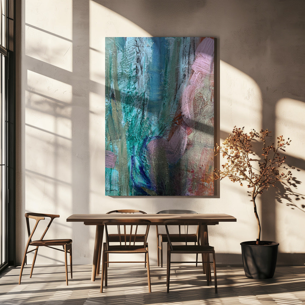 Fluisterende tinten | Canvas