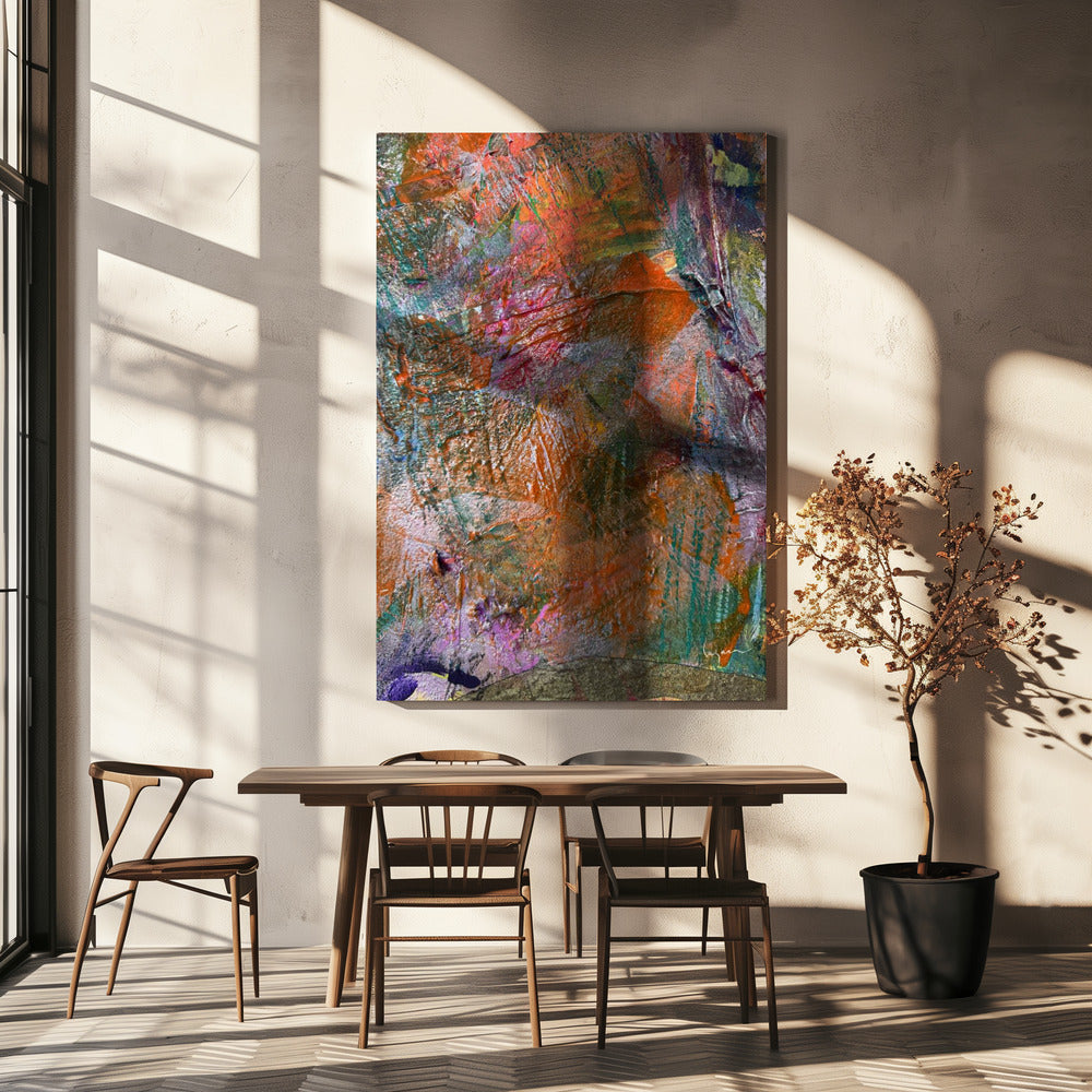 Levendig wandtapijt | Canvas