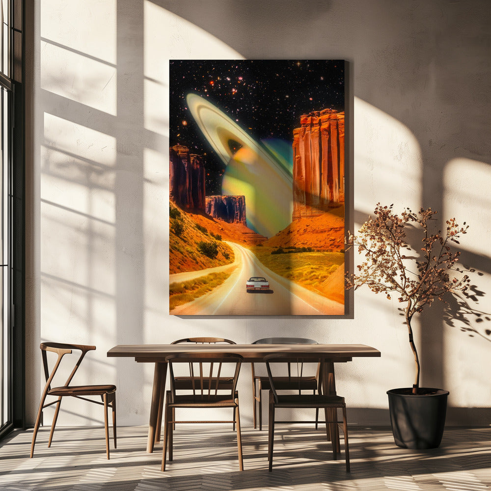 Roadtrip naar de Ringen van Oneindigheid | Canvas