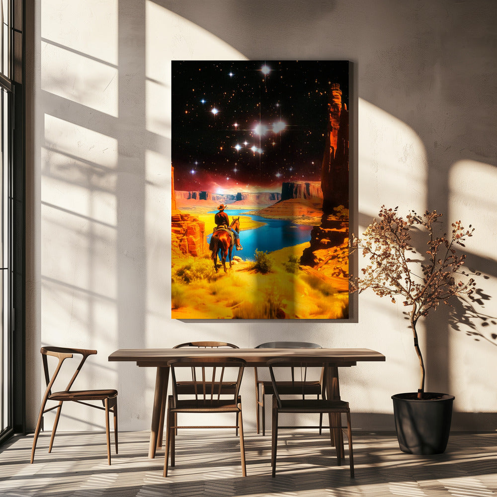 De kosmische grens | Canvas