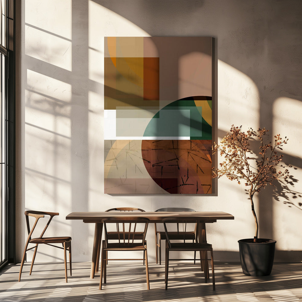 Wandtapijt van tonen 2 | Canvas
