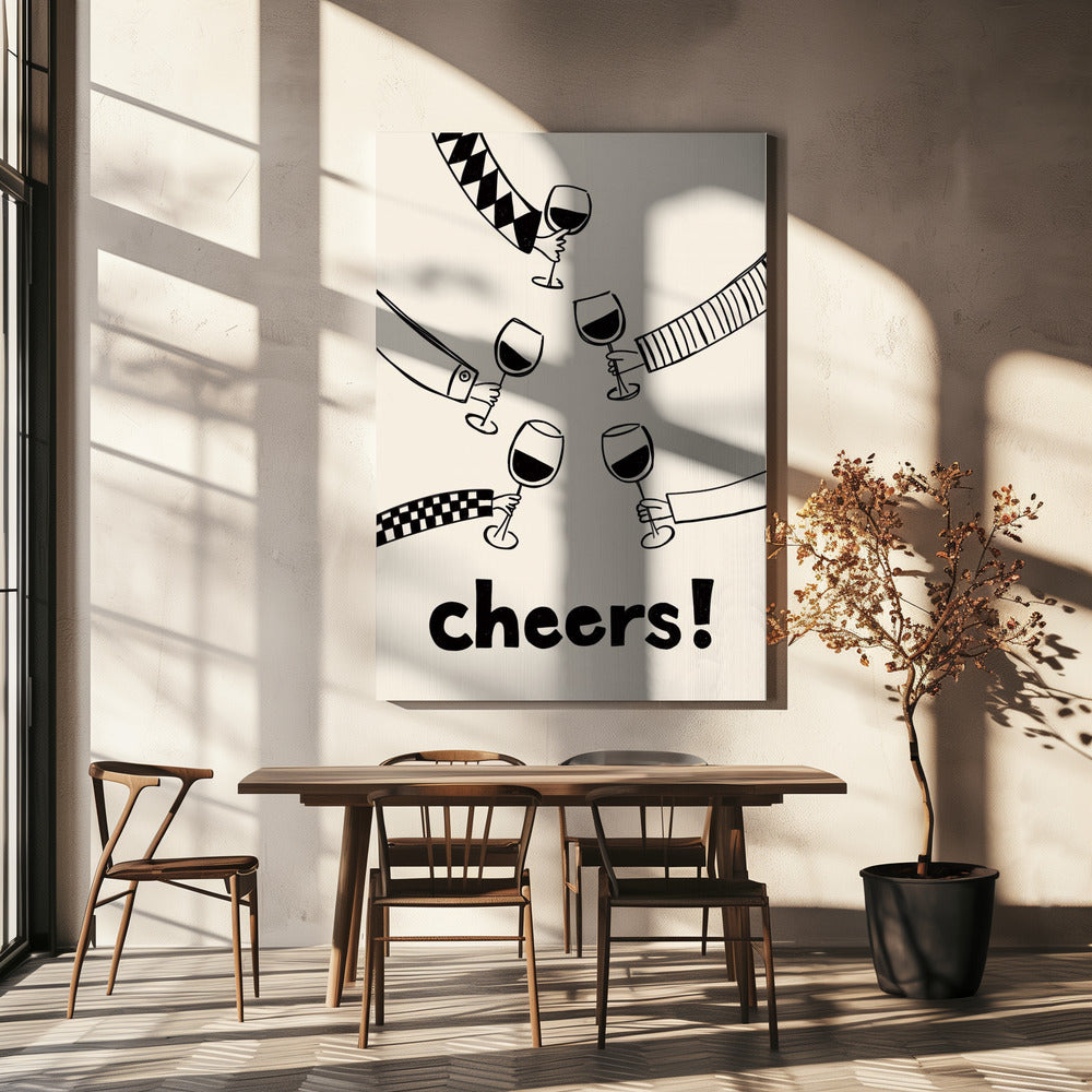 Proost! Wijnfeest | Canvas