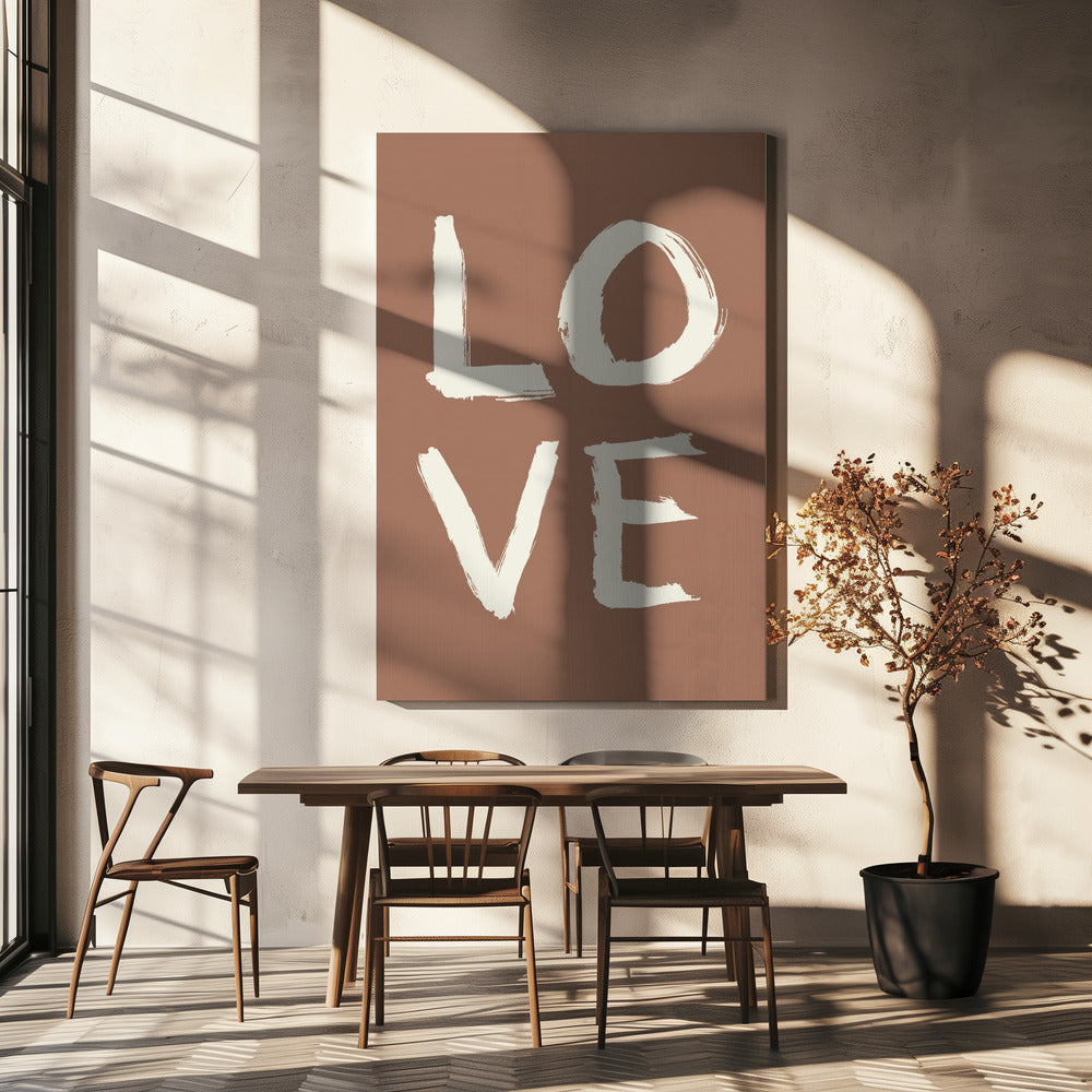 Toothy Love Mocha Mousse 3 | Canvas