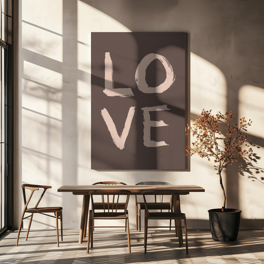 Toothy Love Koffie Kwarts 1 | Canvas