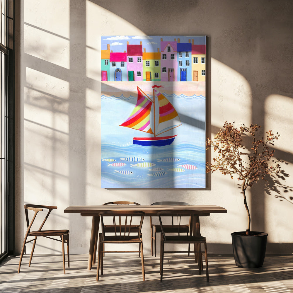 De vissersboot | Canvas