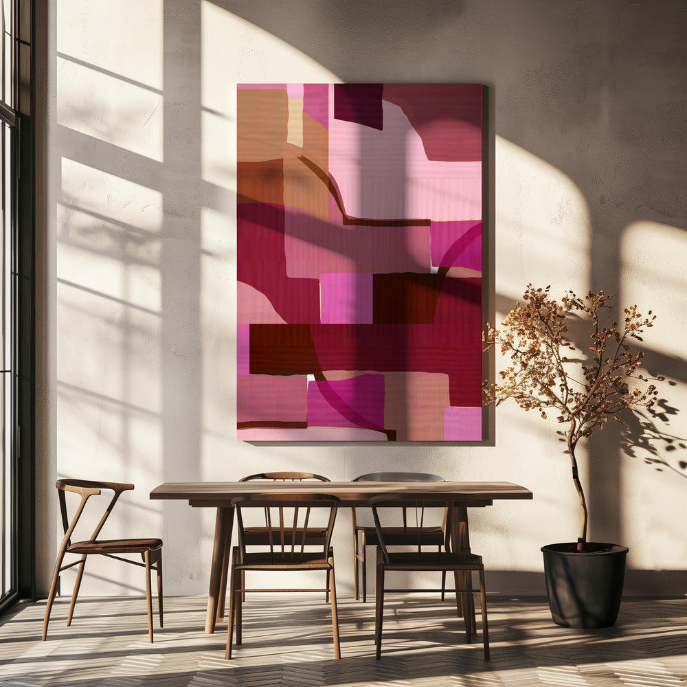 Learning Love Abstract 3 | Canvas