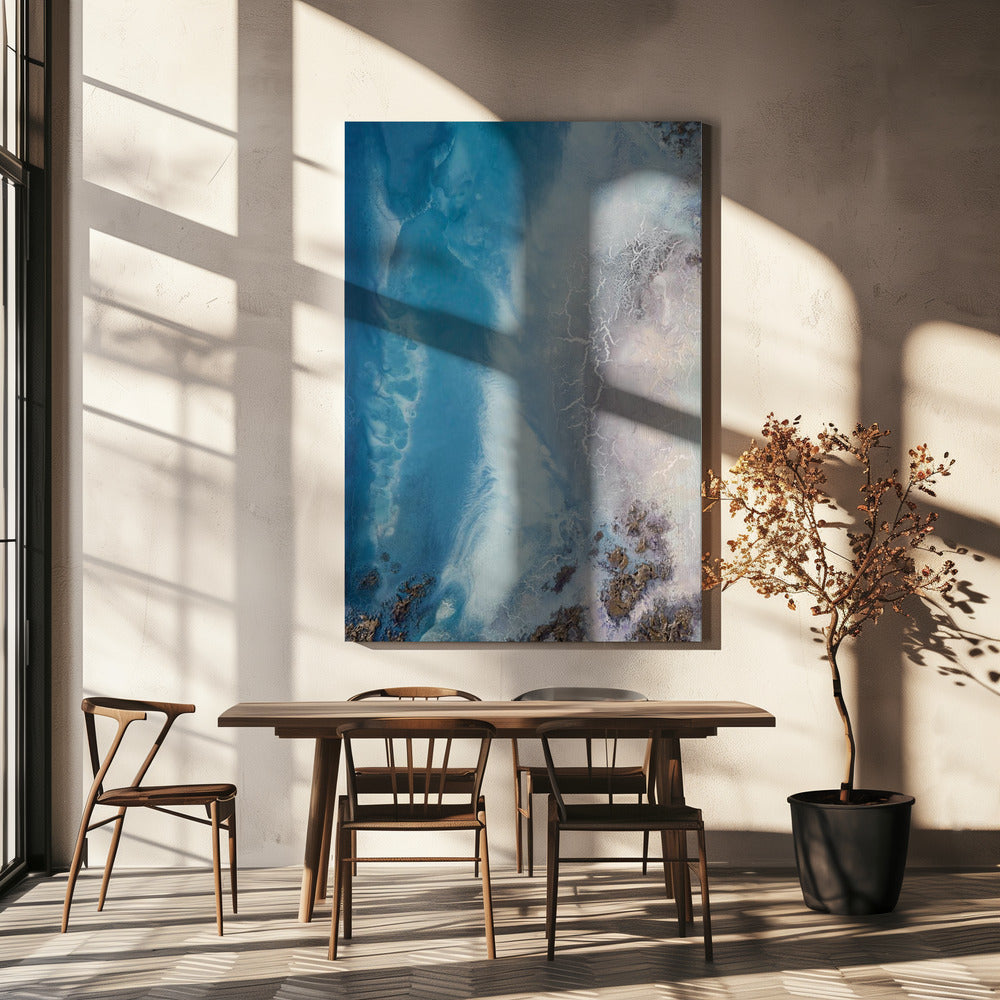 Luchtstrand - Seaside Whispers 1 | Canvas
