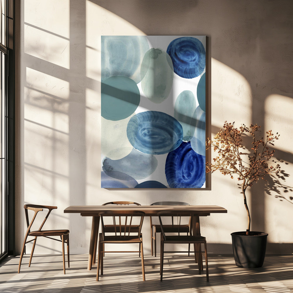 Shades of Blue 1 | Canvas