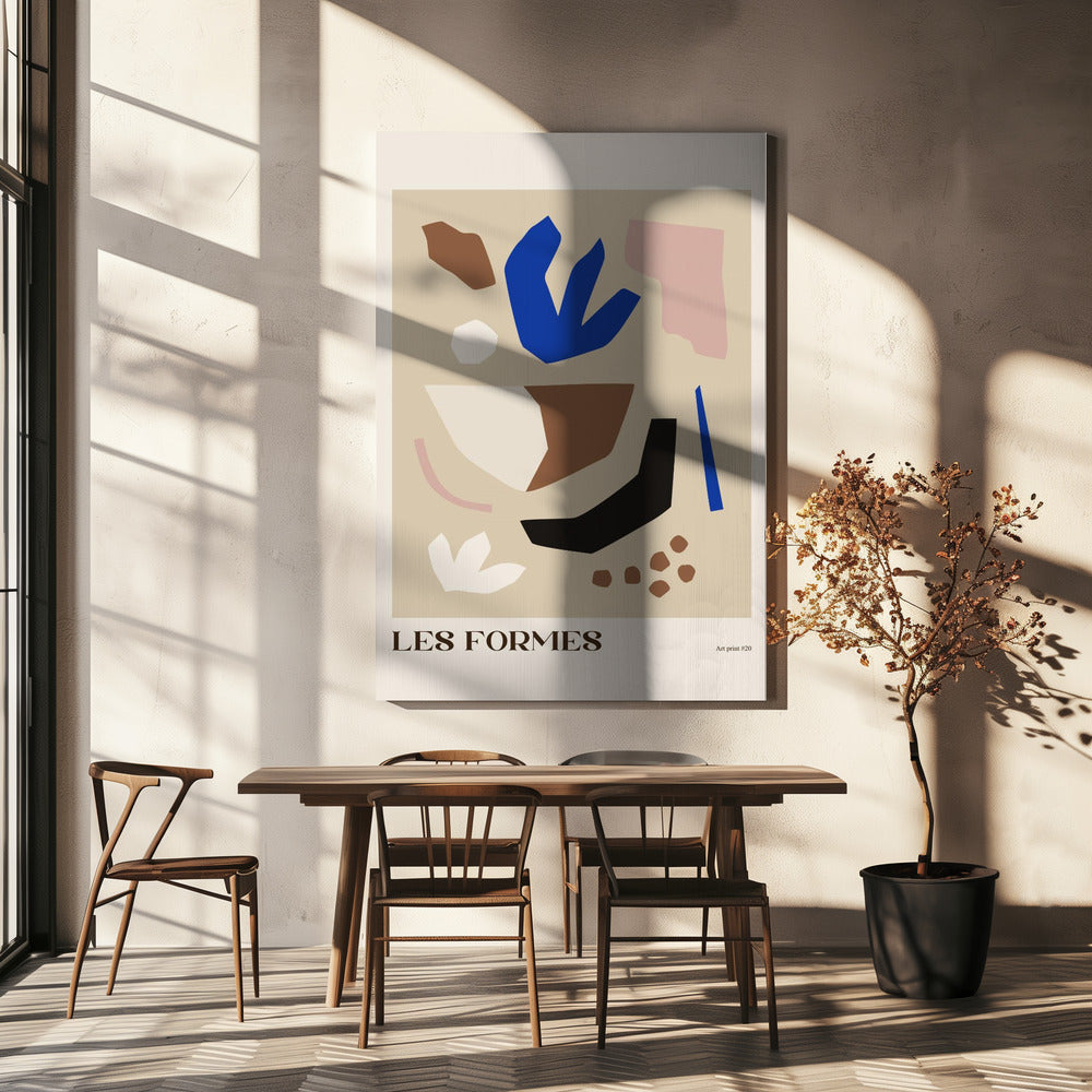Abstracte harmonie | Canvas