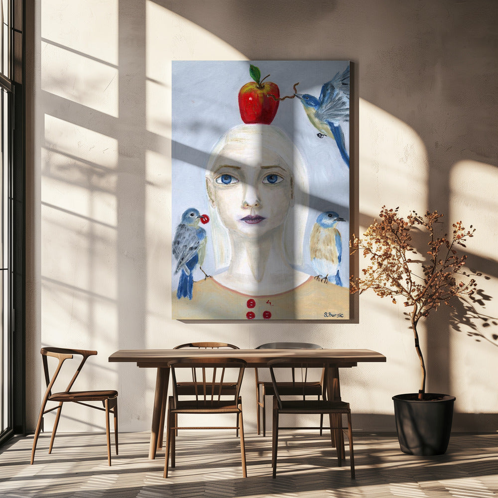 Nordic Woman Courage | Canvas