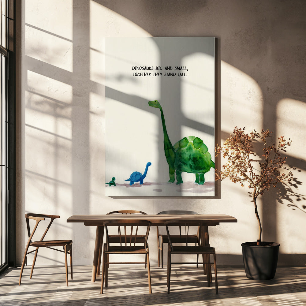 Dino Pals United | Canvas