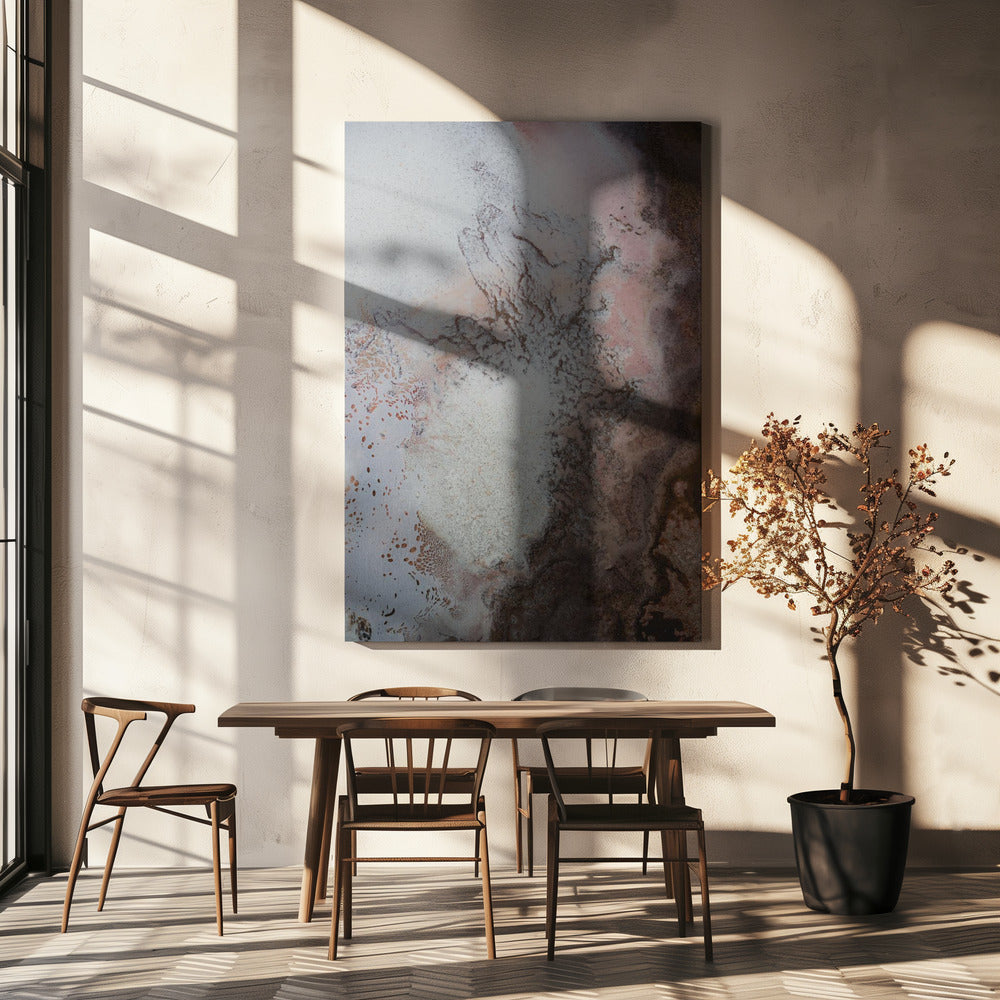 Lake Eyre Upscaled - rode aarde vibes | Canvas