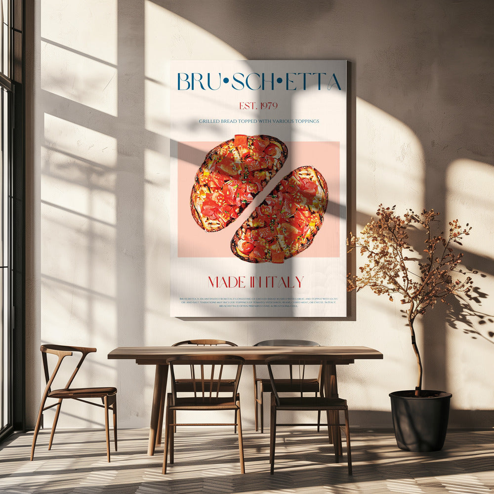 Smakelijke Bruschetta | Canvas