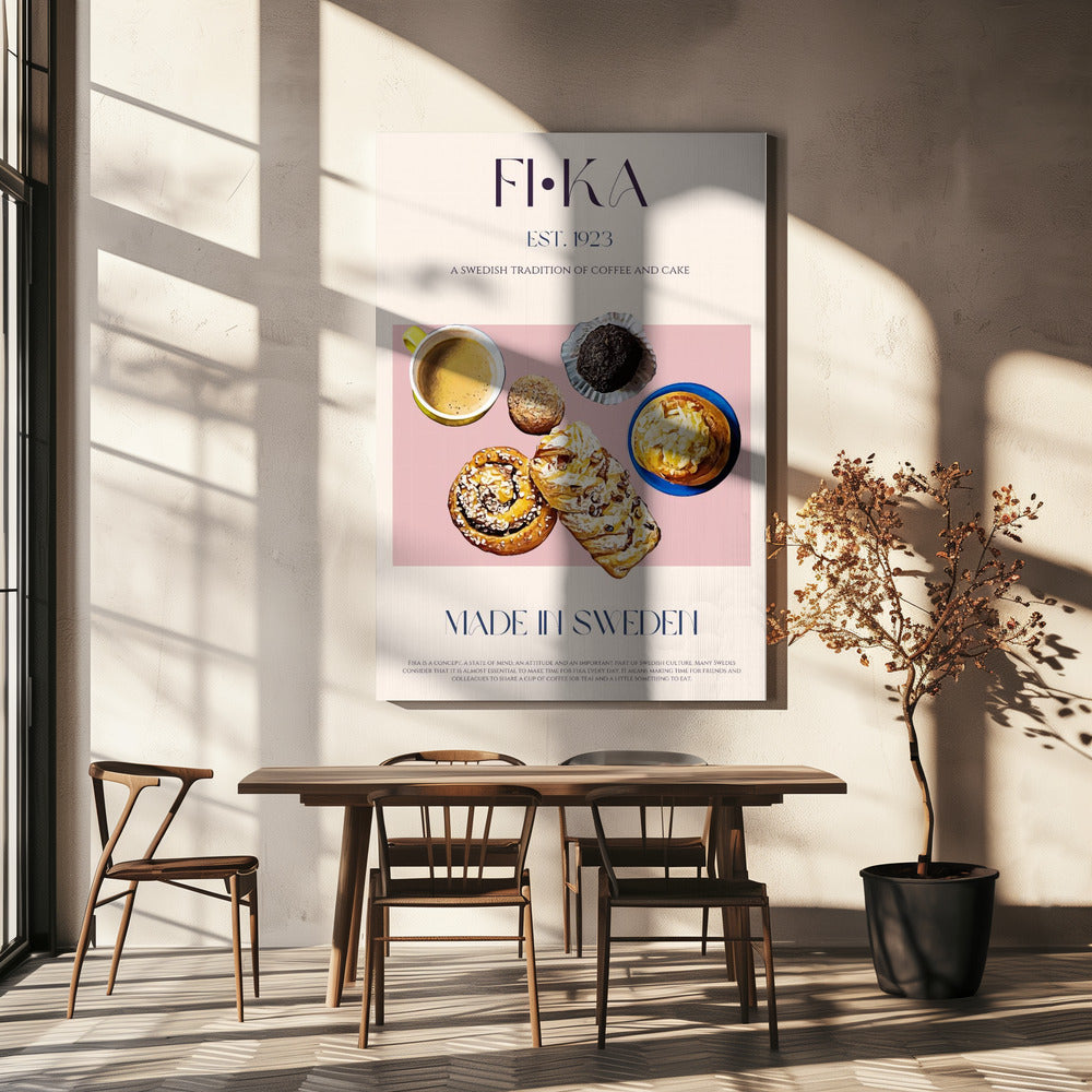 Zweedse koffiepauze | Canvas