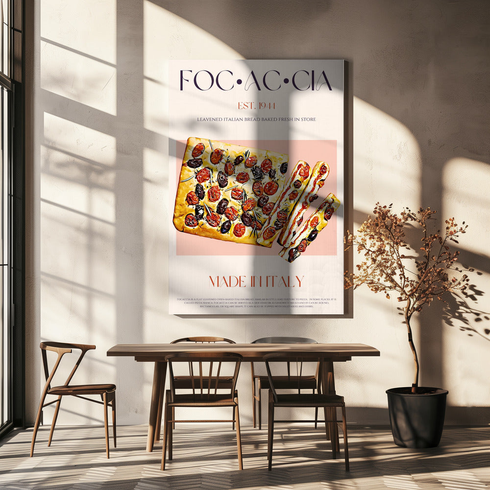 Italiaans brood met tomaten en olijven | Canvas